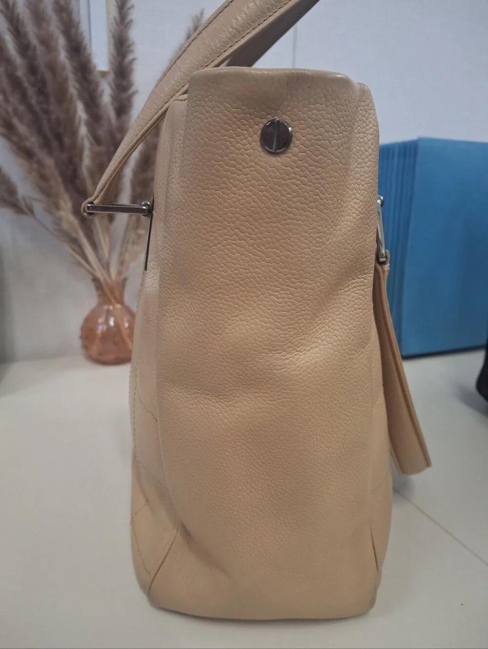 Chanel Chocolate Tote Beige
